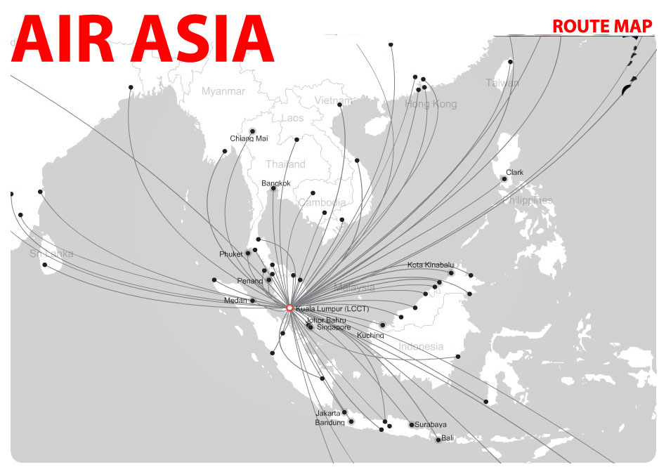 školní známka Zvlněný zásada airasia map of flights Obnovit počáteční